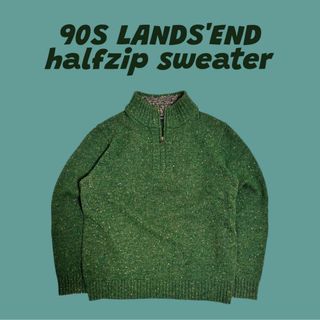 LANDS'END - LANDS END(ランズエンド) 90S 香港製 Vネック LANDS'END - LANDS END(ランズエンド) 90S 香港製 Vネック
