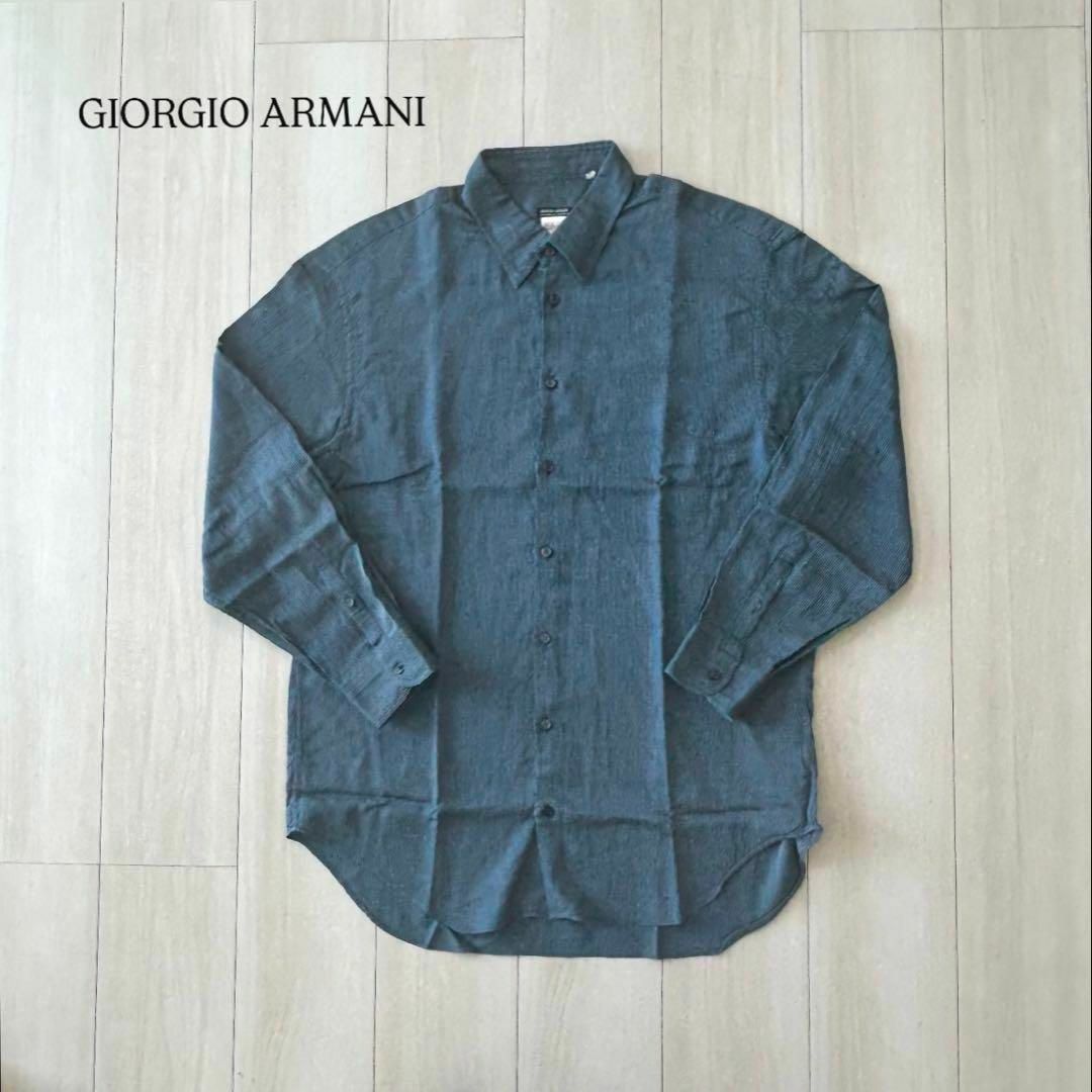 GIORGIO ARMANI - 90s 00s ジョルジオアルマーニ 長袖シャツ GIORGIO ARMANI - 90s 00s ジョルジオアルマーニ 長袖シャツ