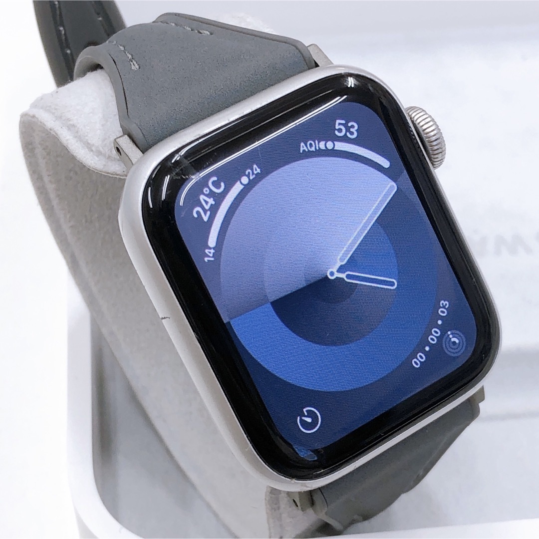Apple Watch - Apple Watch 本体 SE バッテリー 100% 4375の通販 Apple Watch - Apple Watch 本体 SE バッテリー 100% 4375の通販