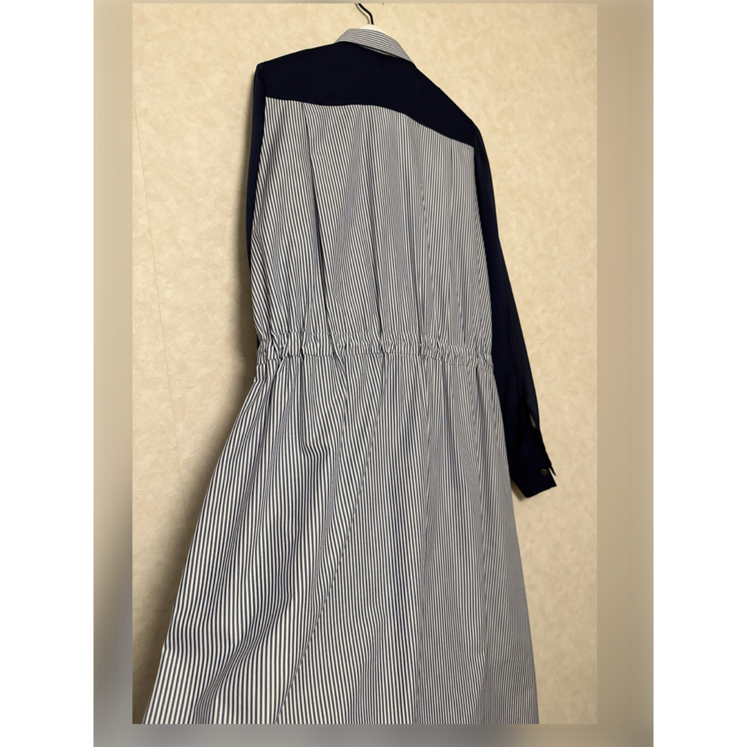 sacai - sacai サカイ 美品 クリーニング済 ストライプ プリーツ sacai - sacai サカイ 美品 クリーニング済 ストライプ プリーツ