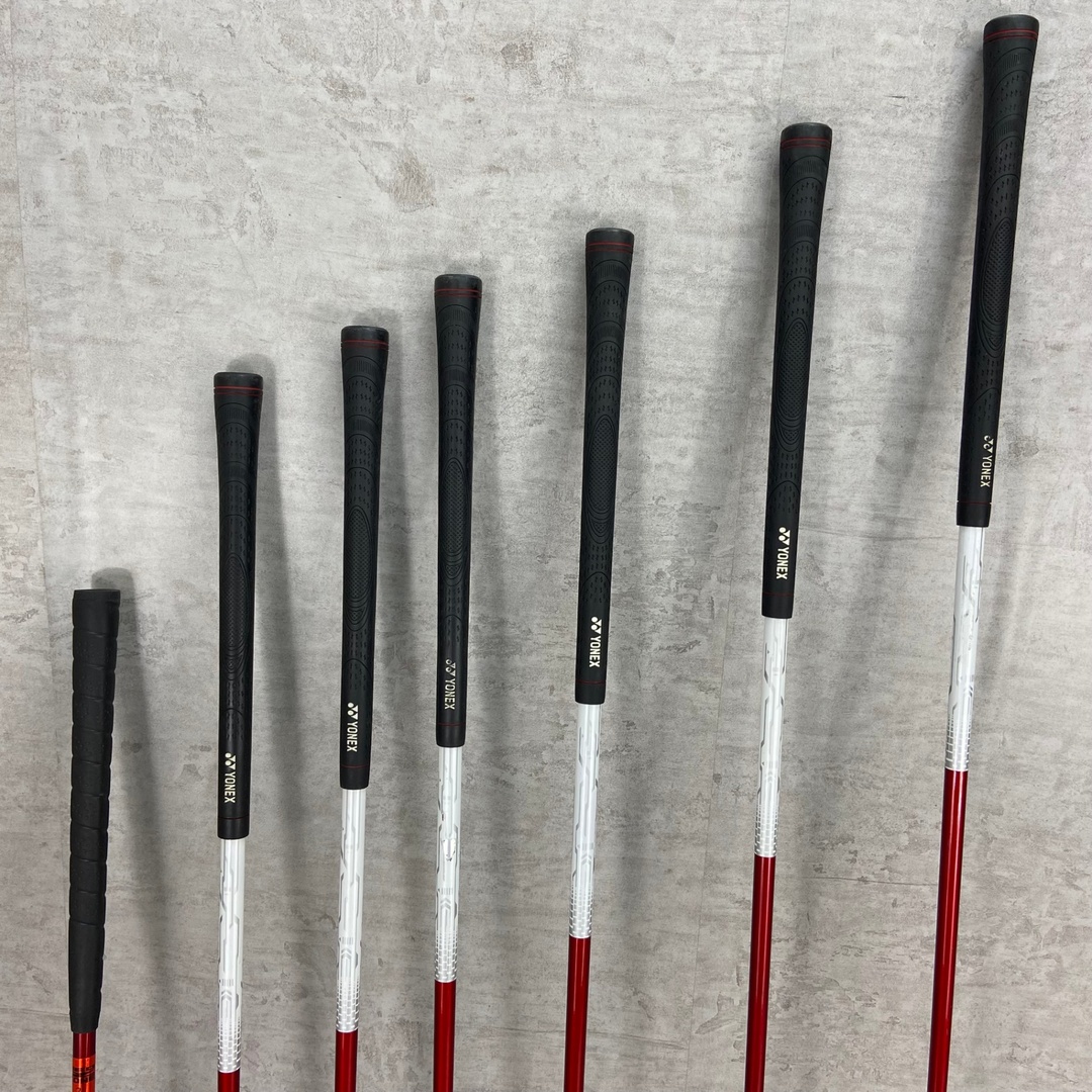 YONEX - YONEX ヨネックス ジュニアゴルフ7本セット カーボン 右