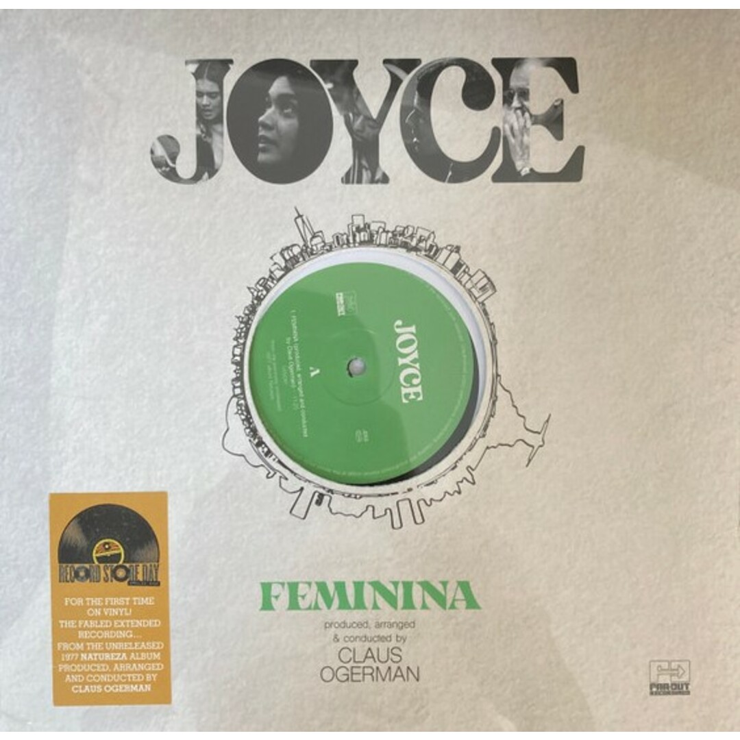英12” Joyce Feminina (Produced Arranged And Conducted By Claus  JD53 Far Out Recordings /00250