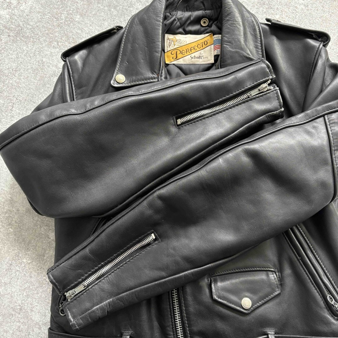 schott - 【schott】 ショット ダブルライダースジャケット 80s schott - 【schott】 ショット ダブルライダースジャケット 80s