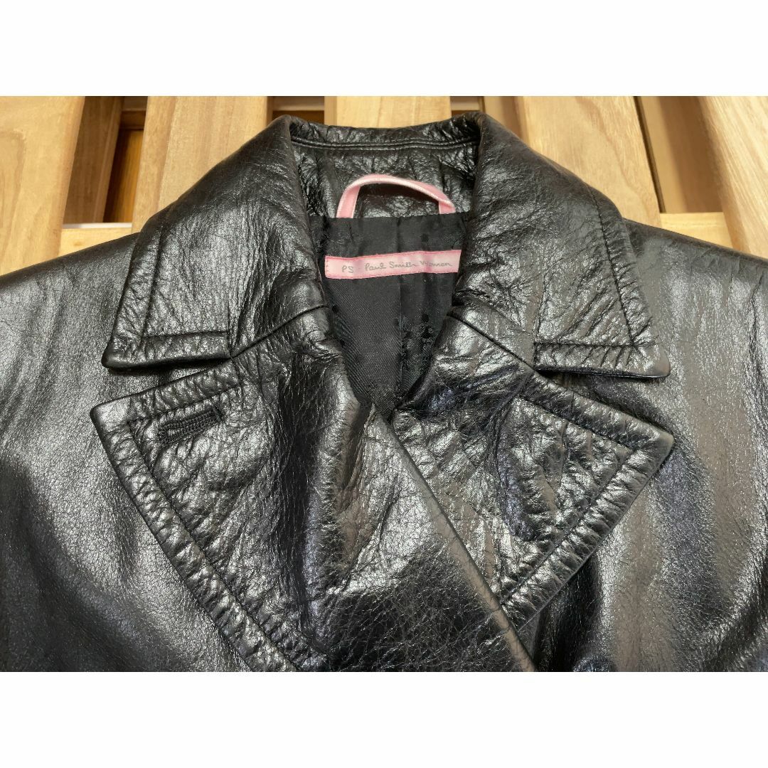 Paul Smith - ポールスミス レザー ジャケット レディース 40 Paul Smith - ポールスミス レザー ジャケット レディース 40