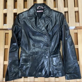 Paul Smith - ポールスミス レザー ジャケット レディース 40 Paul Smith - ポールスミス レザー ジャケット レディース 40