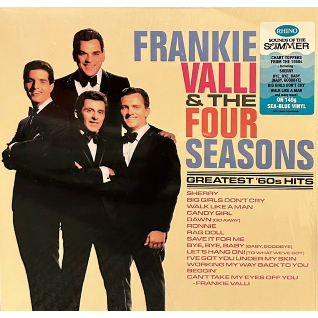 米LP The Four Seasons Greatest 60s Hits RCV1726454 Rhino Records /00260 エンタメ/ホビーのエンタメ その他(その他)の商品写真
