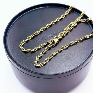 TOM WOOD - 常田大希着用 tom wood ada chain gold 24.5inchの TOM WOOD - 常田大希着用 tom wood ada chain gold 24.5inchの