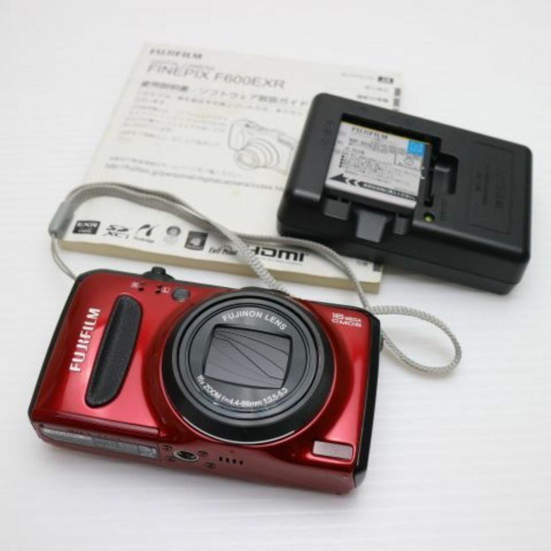 富士フイルム - 新品同様 FinePix F600EXR レッド M444の通販 by 富士フイルム - 新品同様 FinePix F600EXR レッド M444の通販 by