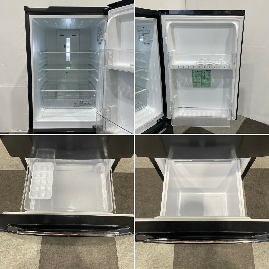 Hisense - ハイセンス 冷蔵庫 HR-D15CB 150L 2020年製 家電 Hisense - ハイセンス 冷蔵庫 HR-D15CB 150L 2020年製 家電