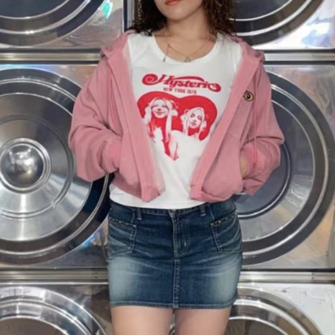 HYSTERIC GLAMOUR - HYSTERIC GLAMOUR HYSTERIC HEART チビT HYSTERIC GLAMOUR - HYSTERIC GLAMOUR HYSTERIC HEART チビT