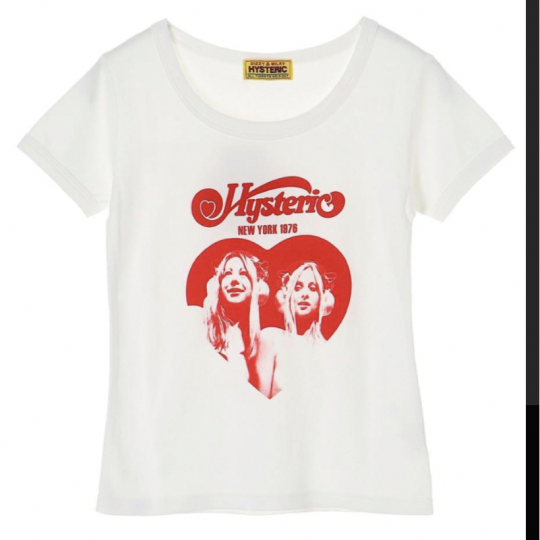 HYSTERIC GLAMOUR - HYSTERIC GLAMOUR HYSTERIC HEART チビT HYSTERIC GLAMOUR - HYSTERIC GLAMOUR HYSTERIC HEART チビT