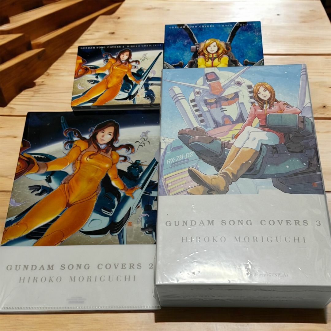 Gundam Collection（BANDAI） - 【CD】森口博子 GUNDAM SONG COVERS 1～3(限定版) セット