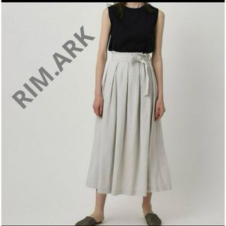 RIM.ARK - リムアーク クレープフレアマキシ フレアスカート RIM.ARK - リムアーク クレープフレアマキシ フレアスカート