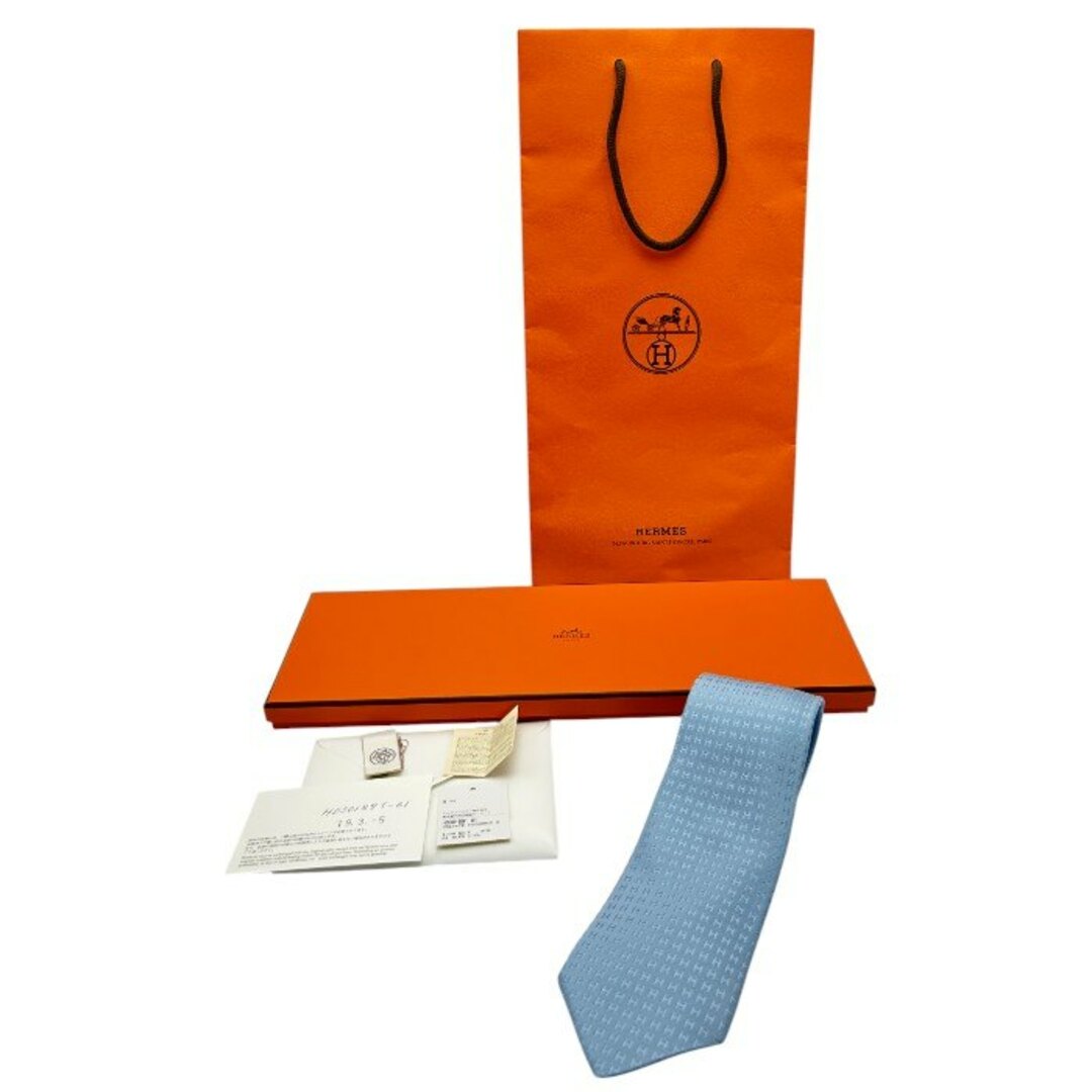 HERMES - HERMES エルメス ネクタイ H030189T 61 ジャガード HERMES - HERMES エルメス ネクタイ H030189T 61 ジャガード