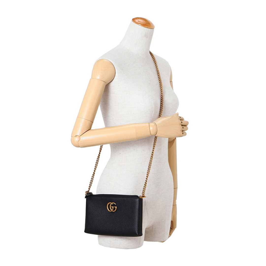GUCCI - 新品 グッチ GUCCI ショルダーバッグ GGマーモント GUCCI - 新品 グッチ GUCCI ショルダーバッグ GGマーモント