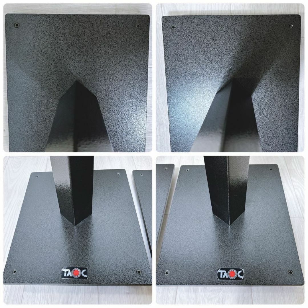 TAOC タオック SST-60H スピーカースタンド ペア ブラック 廃盤 TAOC タオック SST-60H スピーカースタンド ペア ブラック 廃盤