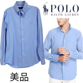 Ralph Lauren - RalphLauren 刺繍ロゴ チェック柄 BD 長袖 Ralph Lauren - RalphLauren 刺繍ロゴ チェック柄 BD 長袖