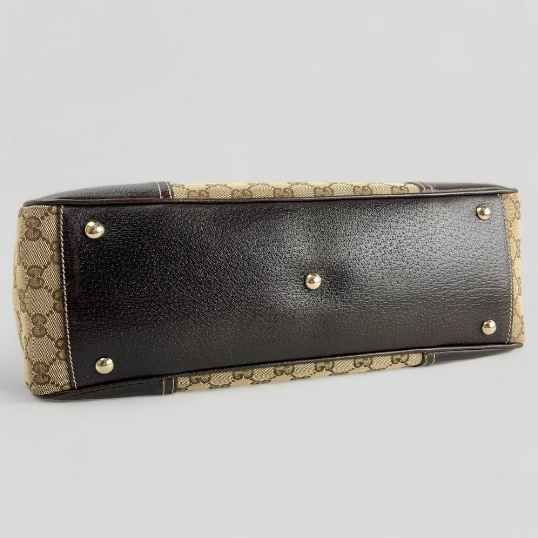 GUCCI - □グッチ GGキャンバス□ シェリーライン トートバッグ GUCCI - □グッチ GGキャンバス□ シェリーライン トートバッグ