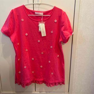 NAIGAI - お値下げ【新品】NAIGAI ピンクTシャツ　大きいサイズ