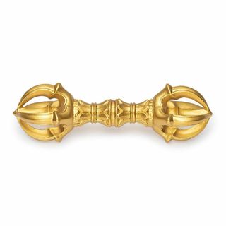 仏壇屋 滝田商店 五鈷杵 普及品 (長さ9.2cm)◆密教で使われる仏具・密教法(その他)