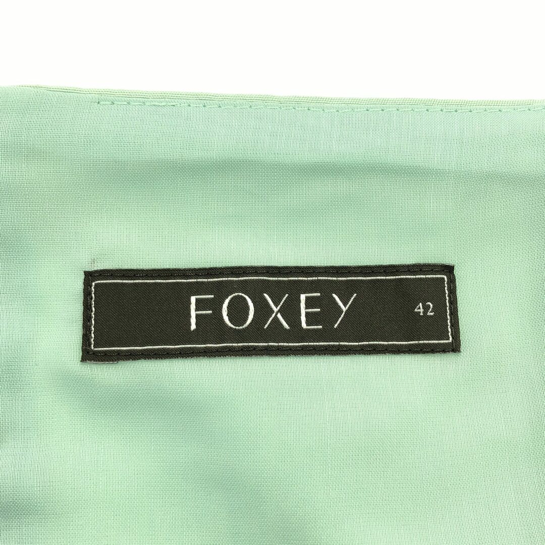 FOXEY - FOXEY フォクシー ワンピース ノースリーブワンピースの FOXEY - FOXEY フォクシー ワンピース ノースリーブワンピースの