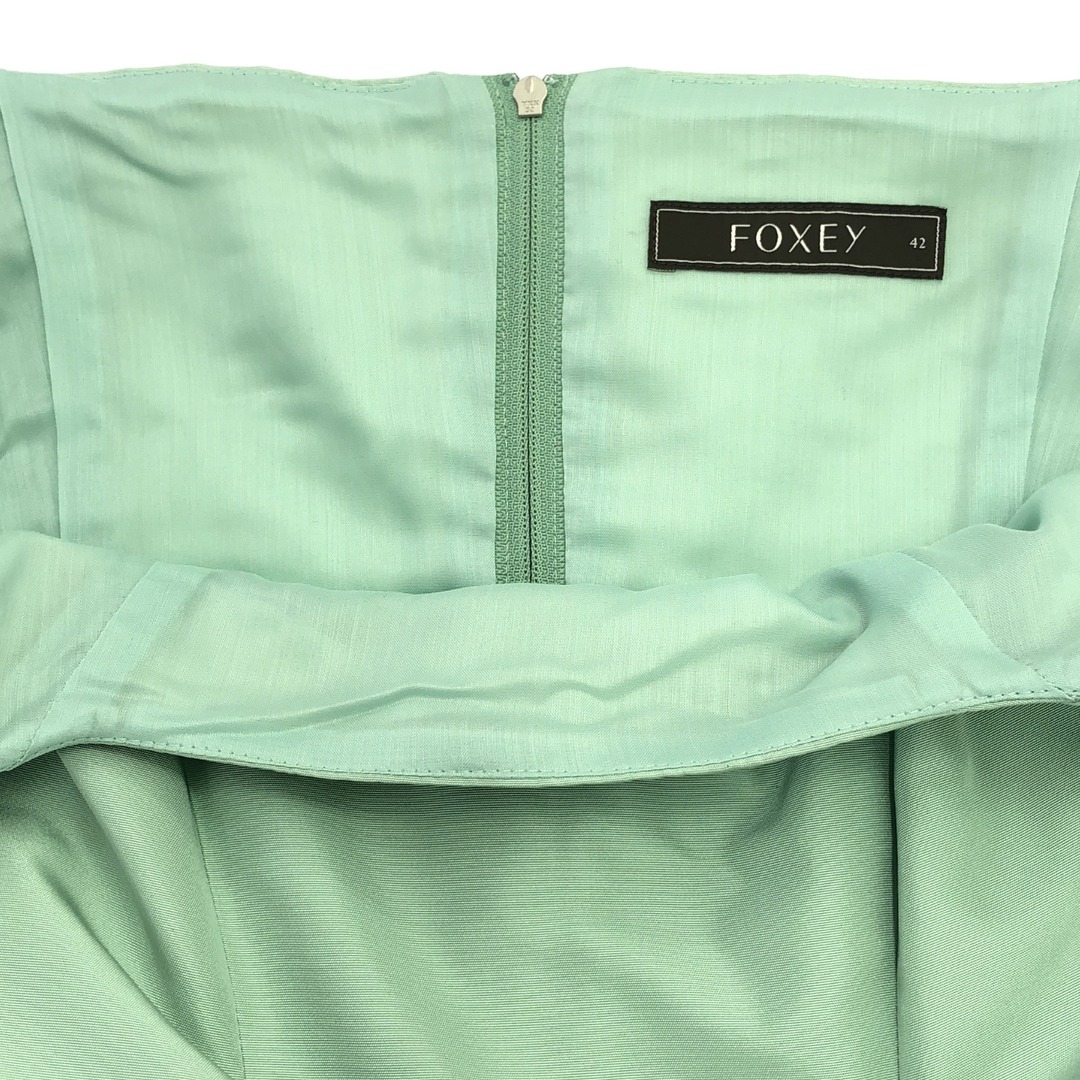 FOXEY - FOXEY フォクシー ワンピース ノースリーブワンピースの FOXEY - FOXEY フォクシー ワンピース ノースリーブワンピースの
