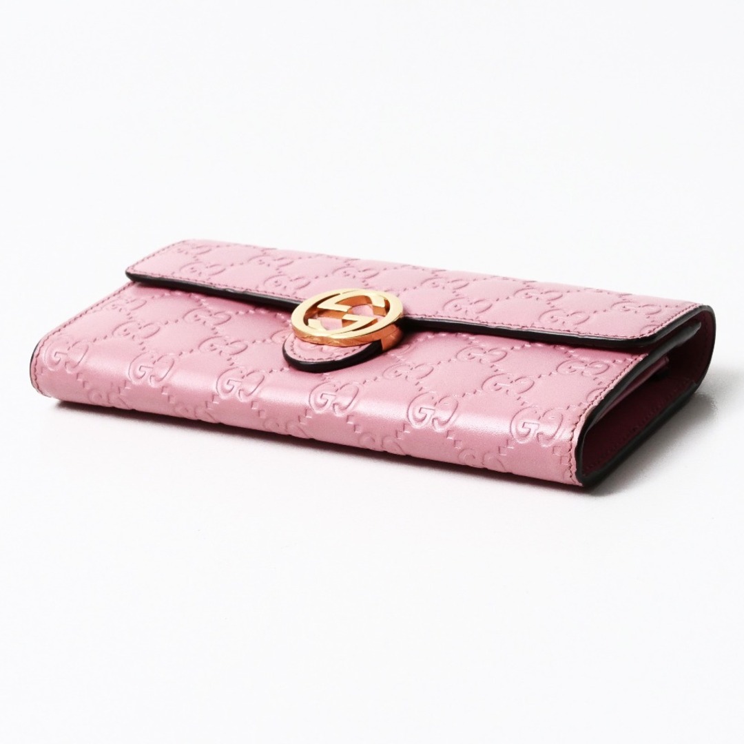 GUCCI - GUCCI グッチ 長財布 シマ GG インターロッキングG GUCCI - GUCCI グッチ 長財布 シマ GG インターロッキングG