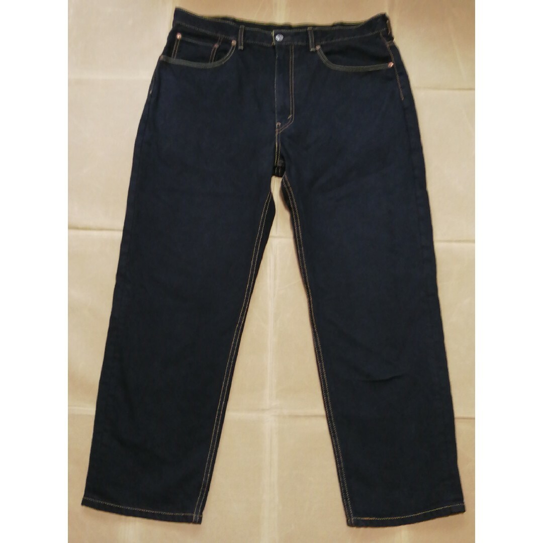 Levi's - Levi's 550 W38L30 先染めブラックジーンズ USA仕様の Levi's - Levi's 550 W38L30 先染めブラックジーンズ USA仕様の