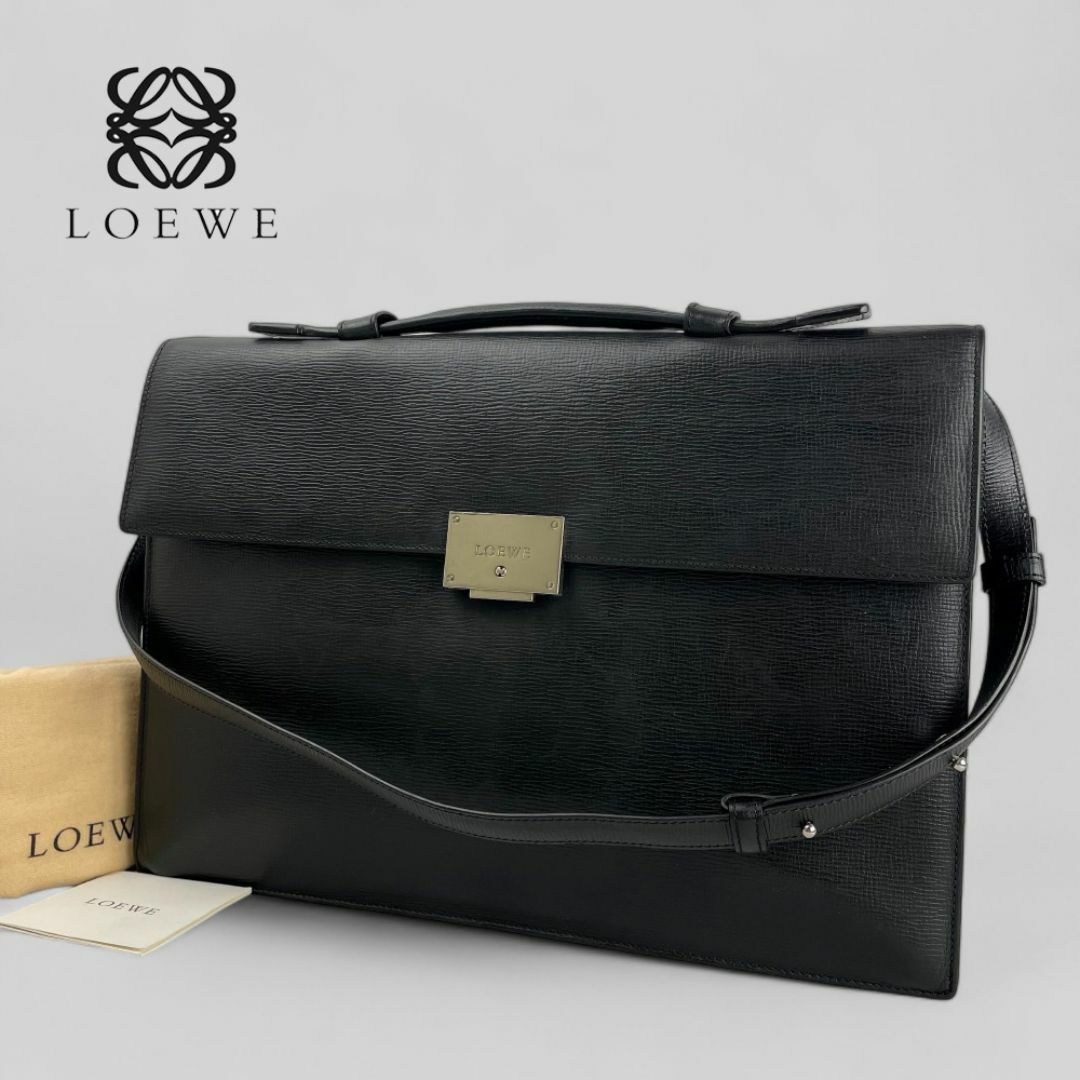 LOEWE - □LOEWE ロエベ□2WAYビジネスバッグ 高級レザー LOEWE - □LOEWE ロエベ□2WAYビジネスバッグ 高級レザー