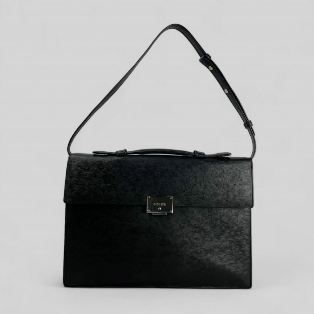 LOEWE - □LOEWE ロエベ□2WAYビジネスバッグ 高級レザー LOEWE - □LOEWE ロエベ□2WAYビジネスバッグ 高級レザー