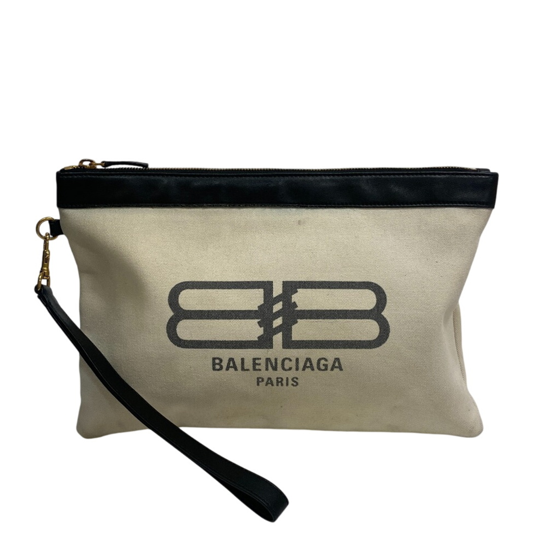 BALENCIAGA - バレンシアガ BALENCIAGA クラッチバッグ BBロゴ BALENCIAGA - バレンシアガ BALENCIAGA クラッチバッグ BBロゴ