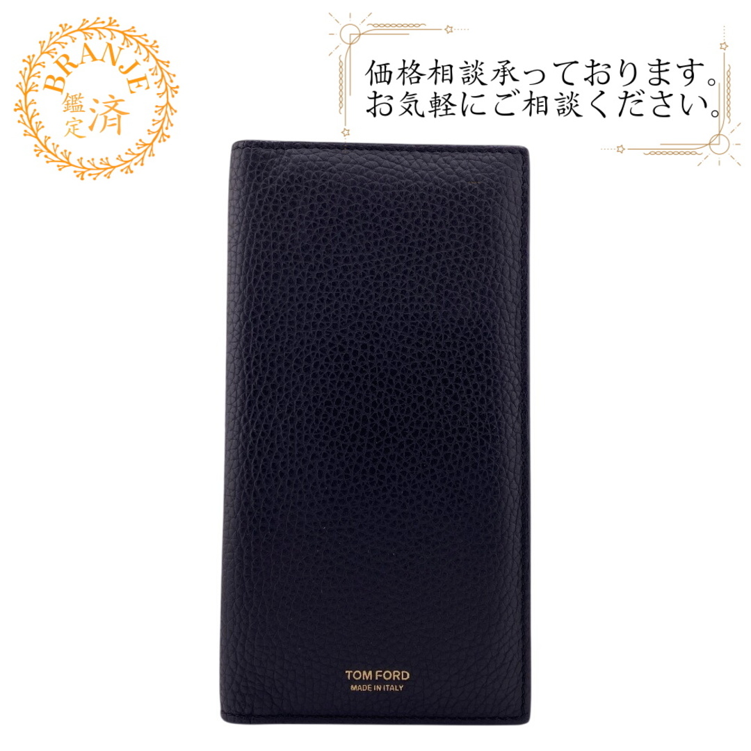 TOM FORD - トムフォード TOM FORD 長財布 二つ折り財布 TOM FORD - トムフォード TOM FORD 長財布 二つ折り財布