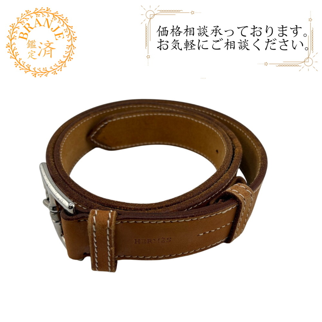 HERMES - エルメス HERMES ベルト エトリヴィエール ブラウンの HERMES - エルメス HERMES ベルト エトリヴィエール ブラウンの