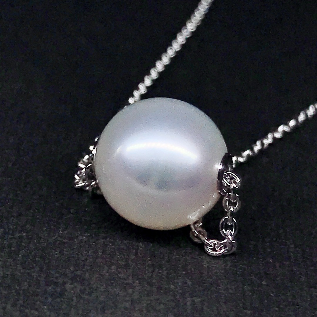 MIKIMOTO - ミキモト 南洋 白蝶真珠 一粒 パールネックレス MIKIMOTO - ミキモト 南洋 白蝶真珠 一粒 パールネックレス