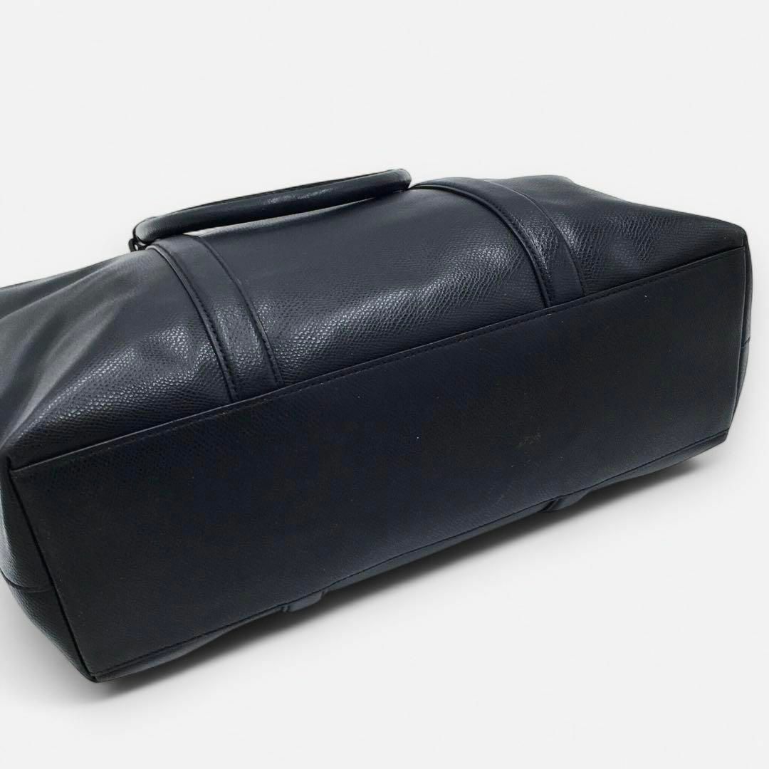 COACH - コーチ×メルセデスベンツ レザートートバッグ ブラック COACH - コーチ×メルセデスベンツ レザートートバッグ ブラック