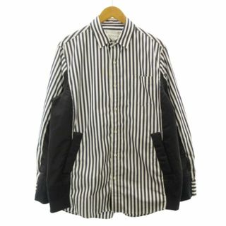 sacai - 2022SS sacaiメンズのバンダナ柄シャツ 緑 グリーン sacai - 2022SS sacaiメンズのバンダナ柄シャツ 緑 グリーン