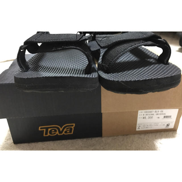 TEVA テバ サンダル スポーツサンダル ブラック 23㎝ 3