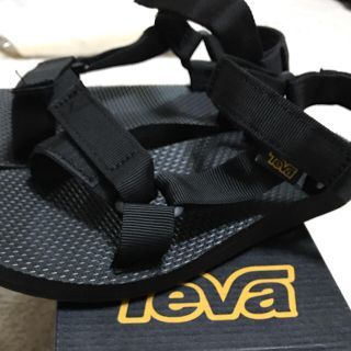 テバ(Teva)のTEVA テバ サンダル スポーツサンダル ブラック 23㎝ (サンダル)