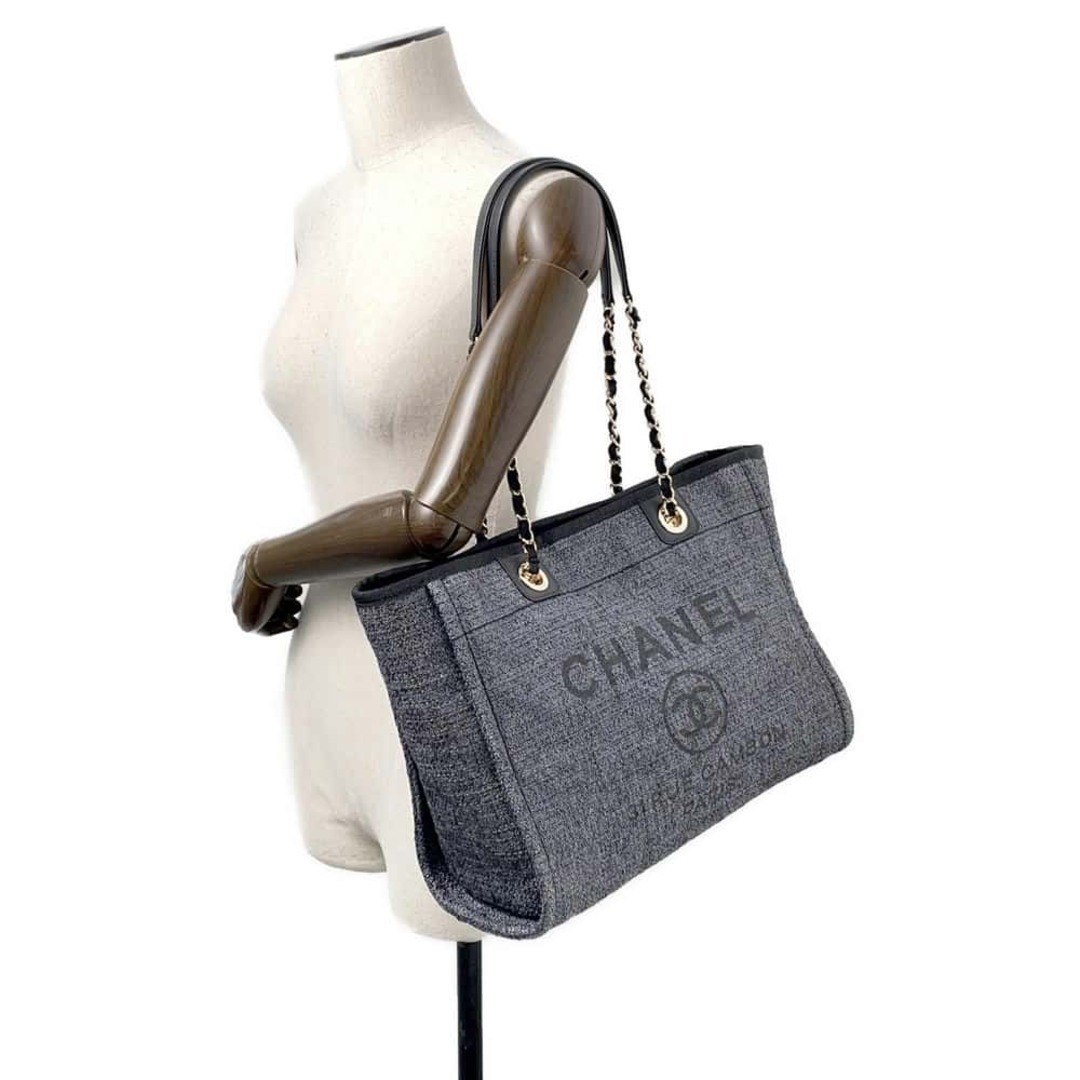CHANEL - シャネル トートバッグ ドーヴィルライン ミディアム CHANEL - シャネル トートバッグ ドーヴィルライン ミディアム