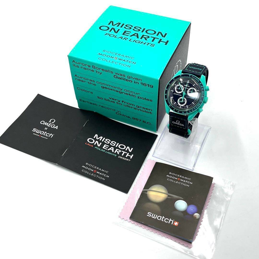 OMEGA - OMEGA オメガ Swatch スウォッチコラボ ミッションオン OMEGA - OMEGA オメガ Swatch スウォッチコラボ ミッションオン
