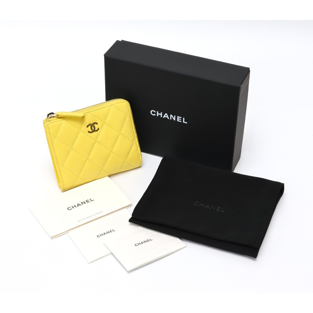 CHANEL - シャネル / CHANEL L字 ファスナー フラグメントケース CHANEL - シャネル / CHANEL L字 ファスナー フラグメントケース