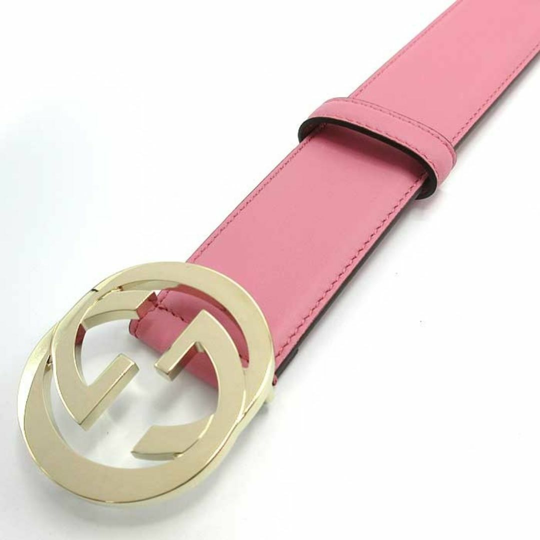 GUCCI - 【新品】グッチ 546386 (ピンク系) #85 ベルト アパレル GUCCI - 【新品】グッチ 546386 (ピンク系) #85 ベルト アパレル
