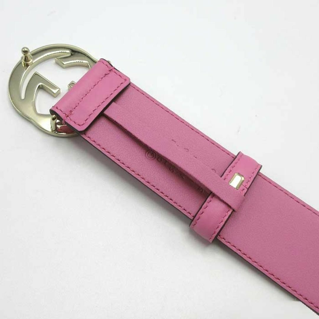GUCCI - 【新品】グッチ 546386 (ピンク系) #85 ベルト アパレル GUCCI - 【新品】グッチ 546386 (ピンク系) #85 ベルト アパレル