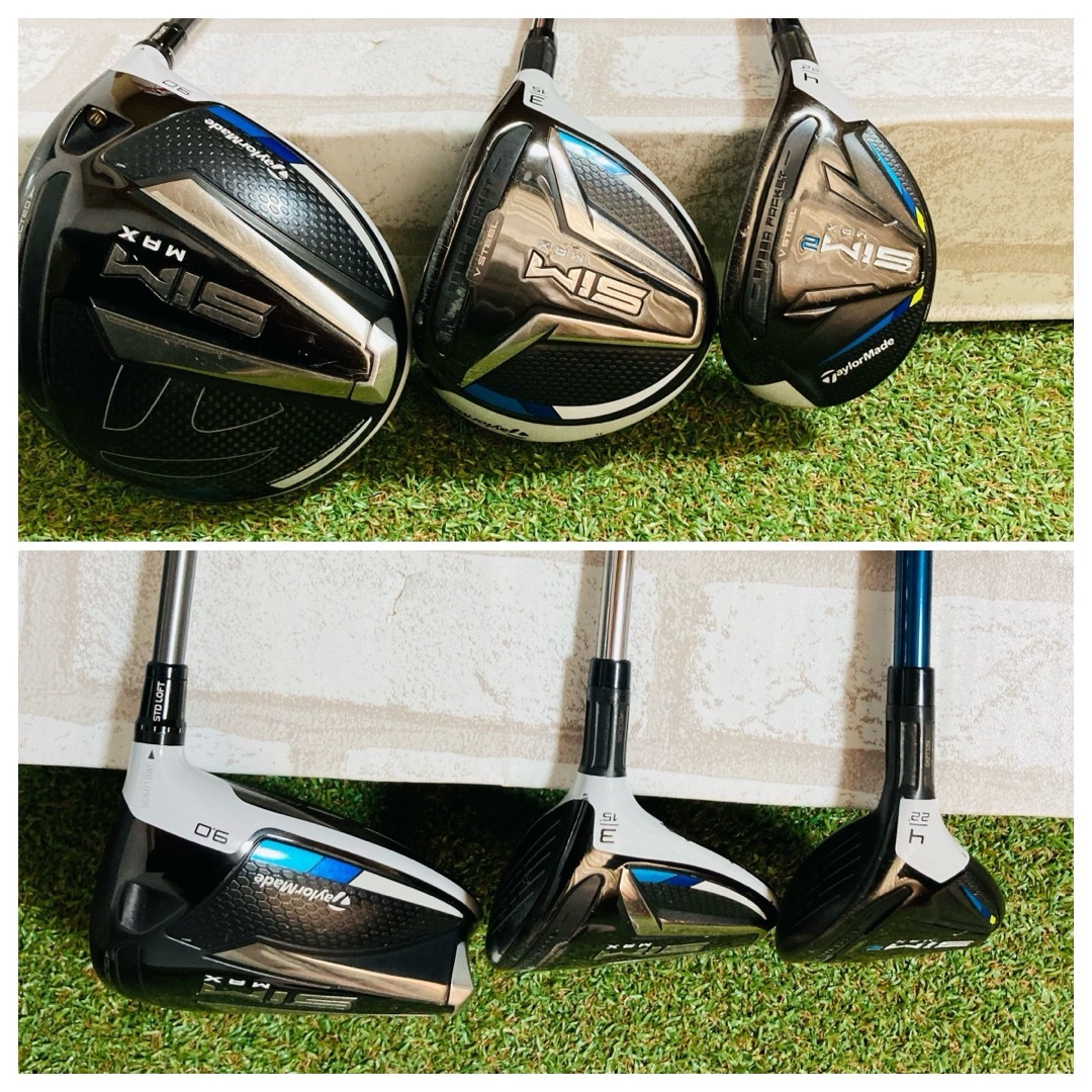 TaylorMade - バッグ美品 ぶっ飛び テーラーメイド SIM MAX TaylorMade - バッグ美品 ぶっ飛び テーラーメイド SIM MAX