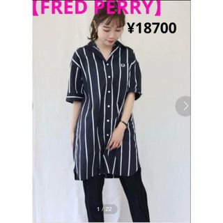 FRED PERRY(ひざ丈ワンピース ・ ホワイト/白色系)のフリマ FRED PERRY(ひざ丈ワンピース ・ ホワイト/白色系)のフリマ