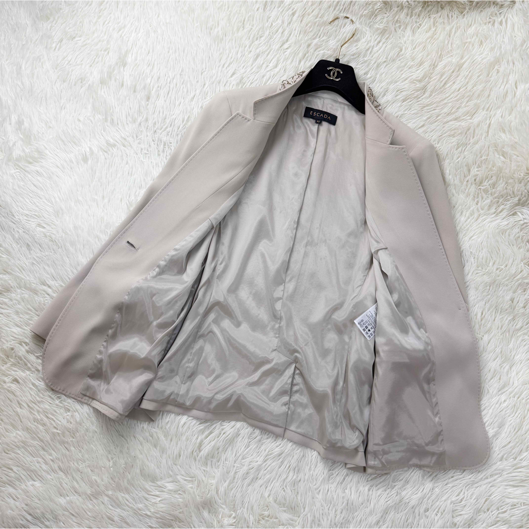 ESCADA - 人気♡XLサイズ♡シルク♡ESCADA エスカーダ デザイン ESCADA - 人気♡XLサイズ♡シルク♡ESCADA エスカーダ デザイン