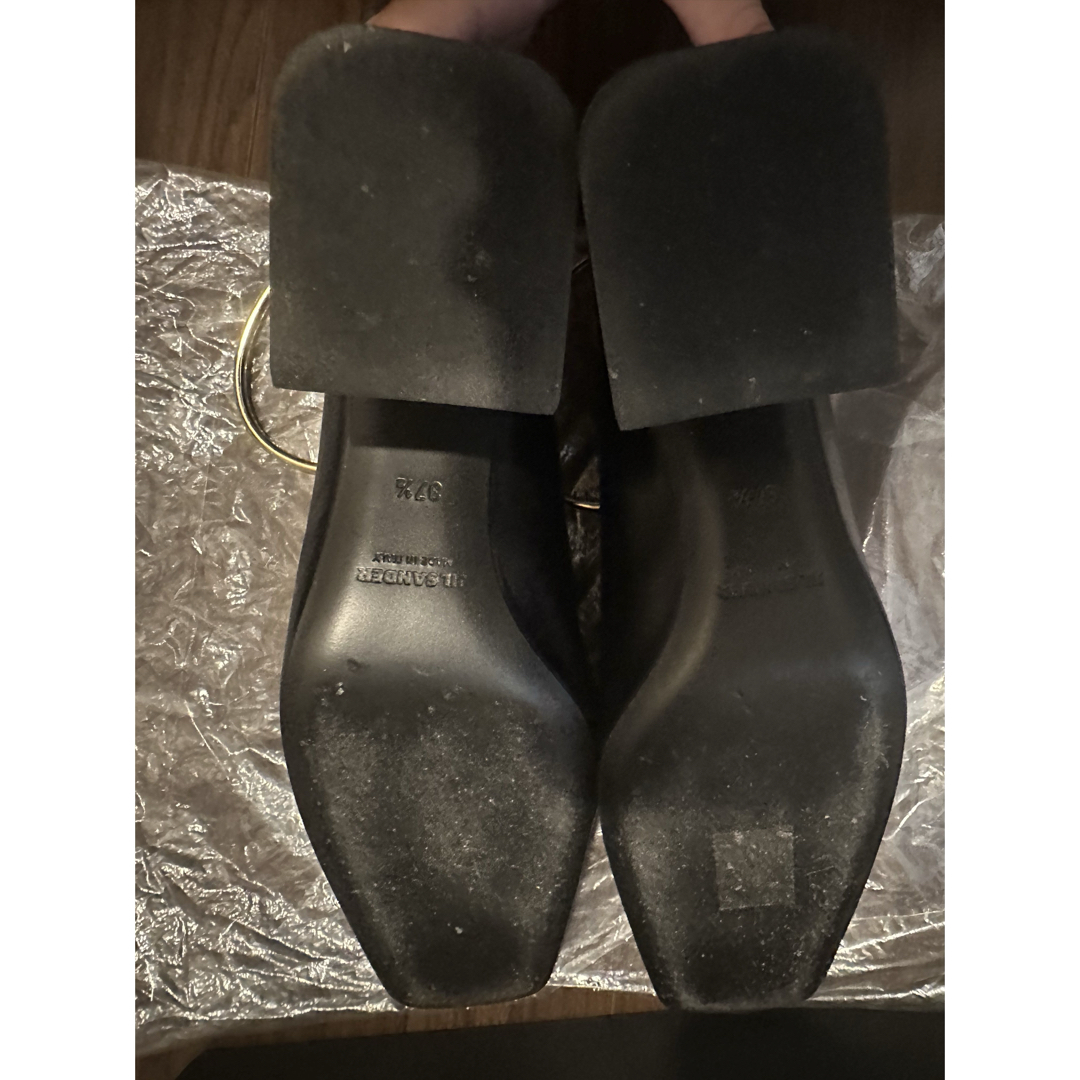 JIL SANDER - JIL SANDER ジルサンダー アンクルリングパンプス JIL SANDER - JIL SANDER ジルサンダー アンクルリングパンプス