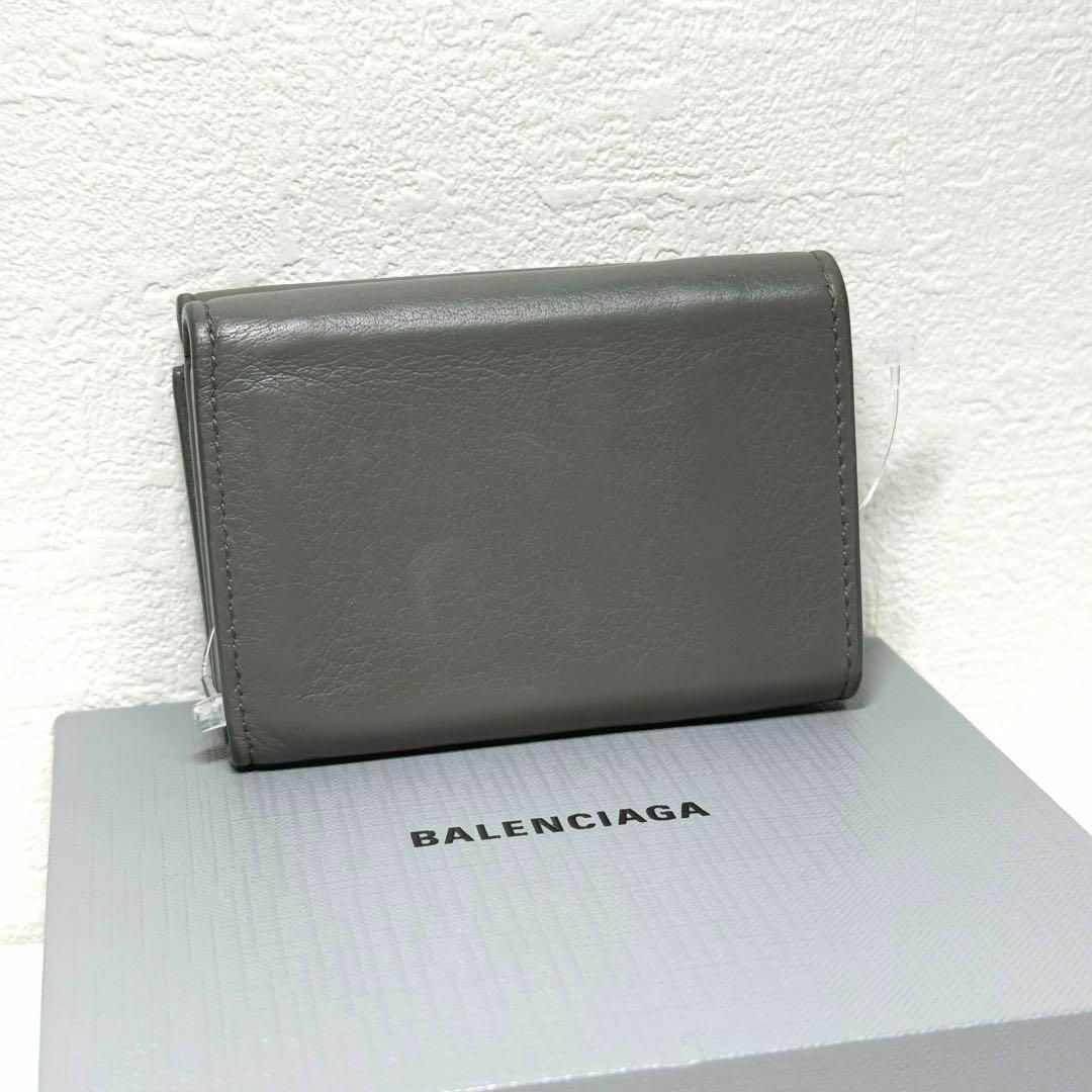 BALENCIAGA - BALENCIAGA ペーパー ミニ ウォレット 三つ折り BALENCIAGA - BALENCIAGA ペーパー ミニ ウォレット 三つ折り