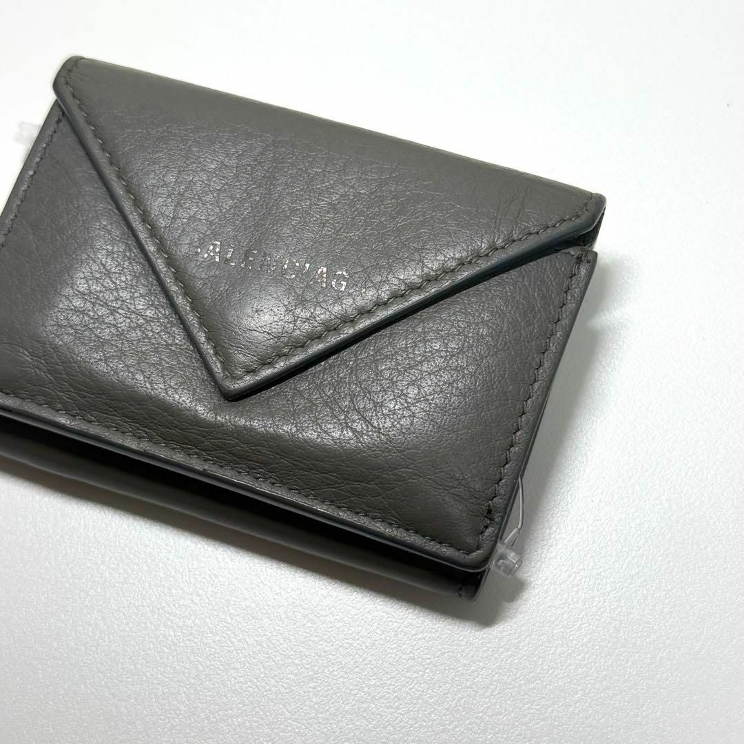 BALENCIAGA - BALENCIAGA ペーパー ミニ ウォレット 三つ折り BALENCIAGA - BALENCIAGA ペーパー ミニ ウォレット 三つ折り