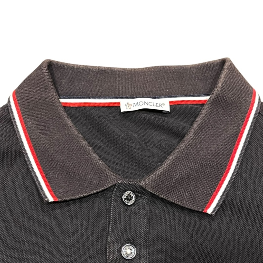 MONCLER - モンクレール MONCLER ロゴワッペンポロシャツ 8A703 MONCLER - モンクレール MONCLER ロゴワッペンポロシャツ 8A703